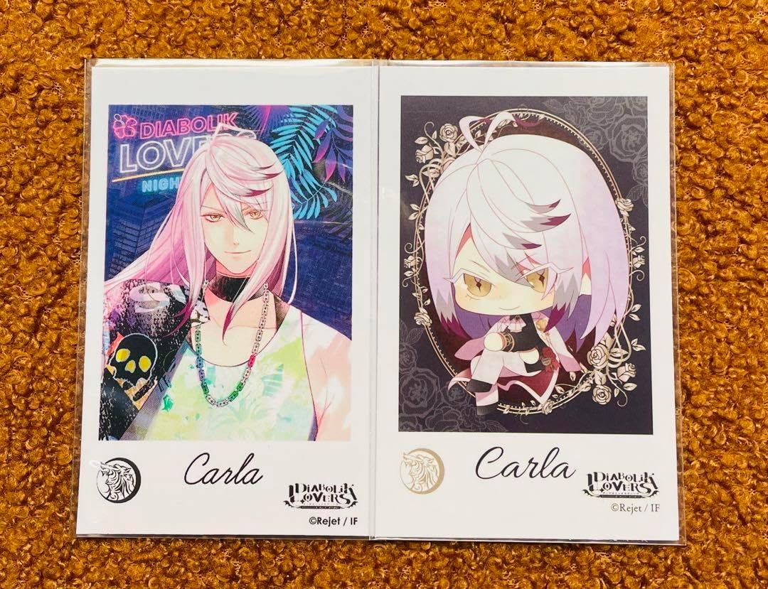 DIABOLIK LOVERS 潜血祭-缶バッジ  ポラ風カード DIABOLIK LOVERS 潜血祭-缶バッジ ポラ風カード DIABOLIK LOVERS